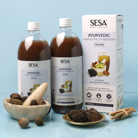 Sesa Ayurvedic Hair & Vitality Booster Juice For Men - 1 litre