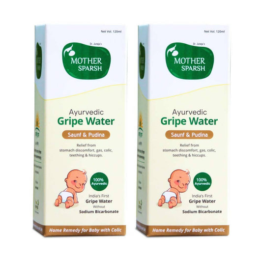 Mother Sparsh Ayurvedic Gripe Water - Pack of 2