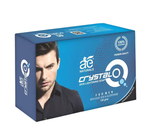 Ae Naturals Crystal Q Skin Lightening Soap For Men-135 gms