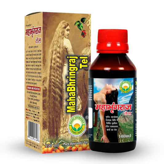 Basic Ayurveda Maha Bhringraj Tel - 100 ml