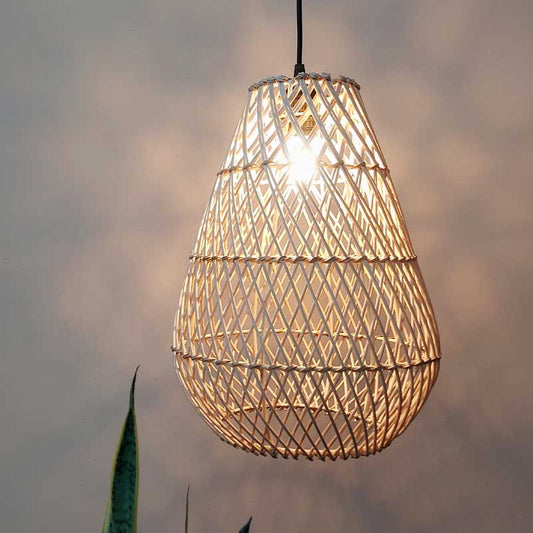 Vayu Handcrafted Natural Bamboo Cane Lampshade