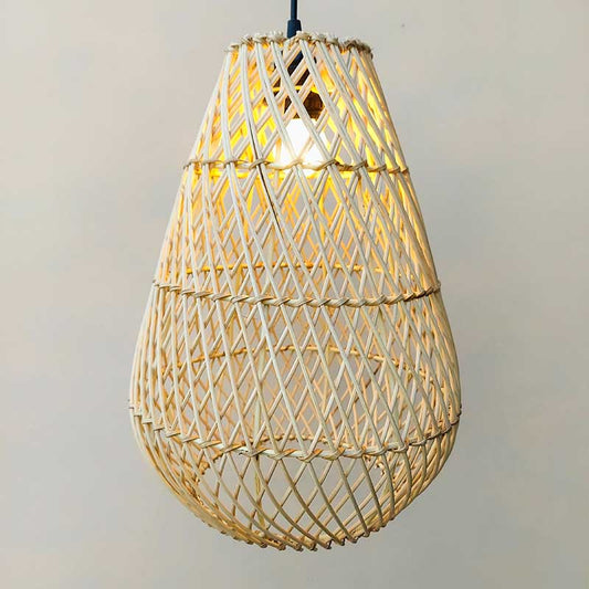Vayu Handcrafted Natural Bamboo Cane Lampshade