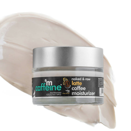 mCaffeine Naked & Raw Latte Coffee Face Moisturizer