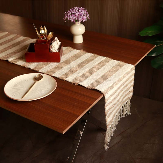 Multicolor Hand-loomed Cotton Runner | 72 x 13 Inches