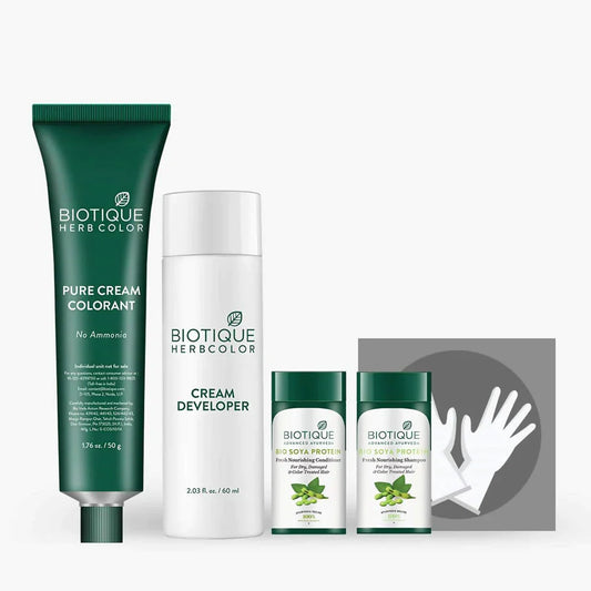 Biotique Herbcolor 3N Darkest Brown Kit
