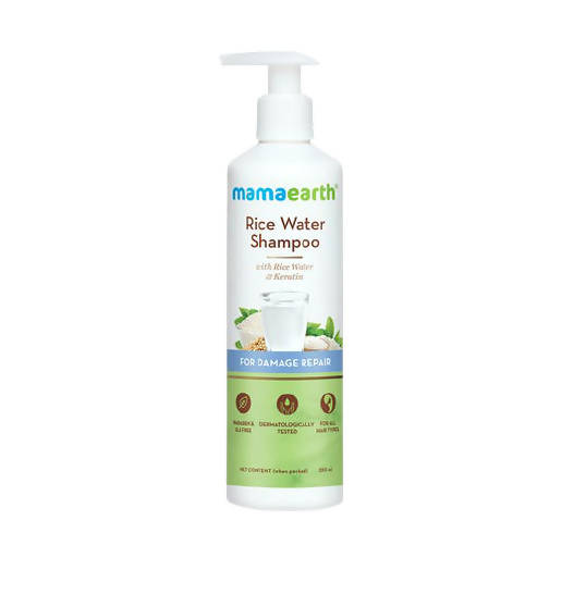 Mamaearth Rice Water Shampoo For Damage Repair - 250ml