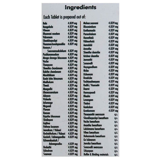 Ayurveda Maanasamithra Vatakam Nagarjuna