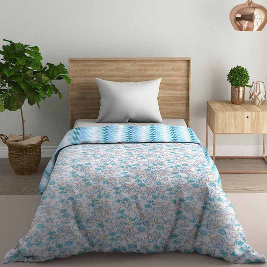 Calista Reversible Cotton Dohar AC blanket | Single, Double Size