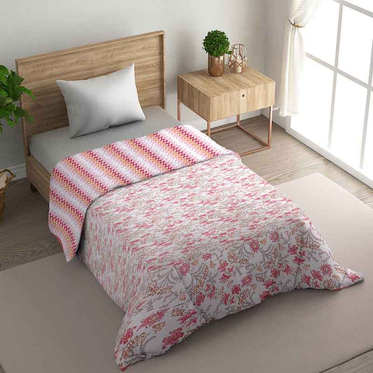 Catherine Reversible Cotton Dohar AC blanket |  Single, Double Size