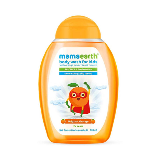 Mamaearth Original Orange Body Wash For Oat Protein - 300 ml