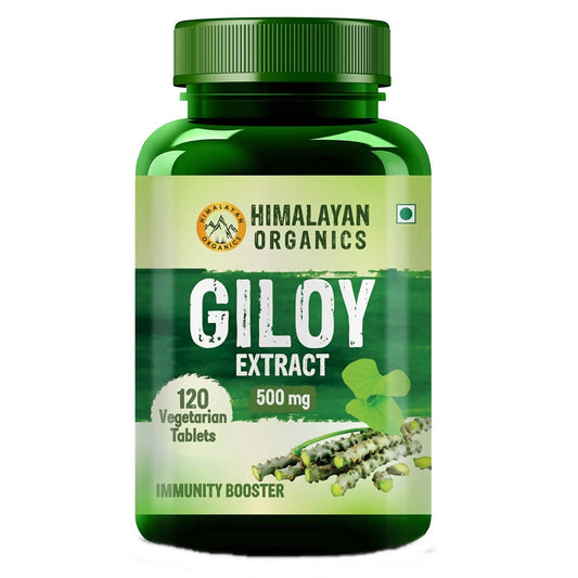 Himalayan Organics Giloy Extract 500 mg Tablets - 120 tabs