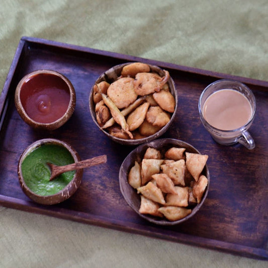 Modern Coconut Shell Bowl Set