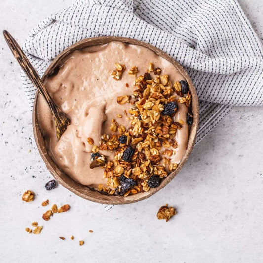 Jumbo Coconut Shell Bowl with Spoon Set