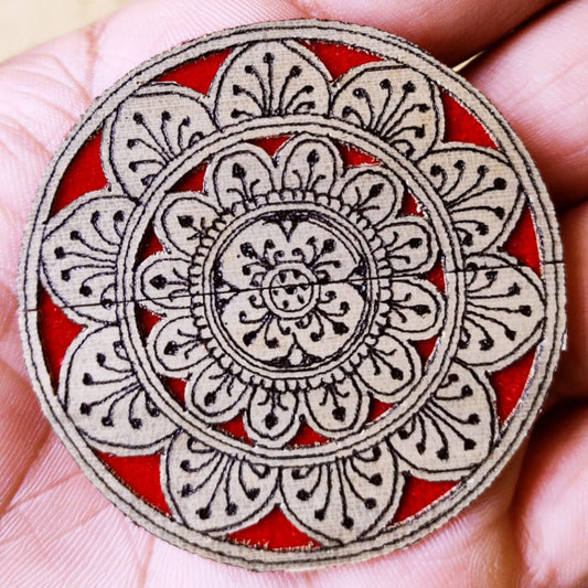 Phool Rakhi on Palm Leaf