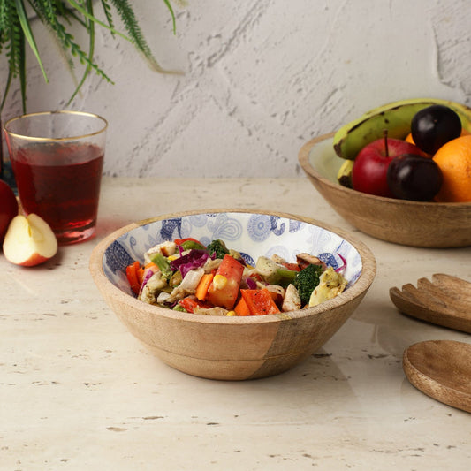 Wooden Small Salad Bowl | Royal Elephant