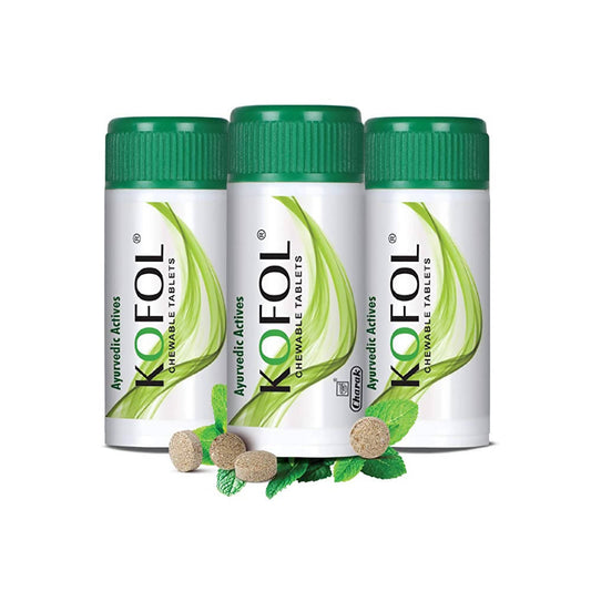 Charak Kofol Herbal Che-wable Tablets – 60 Count (Copy)