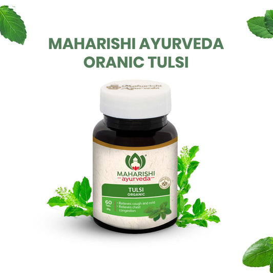 Maharishi Ayurveda Organic Tulsi - 60 tabs