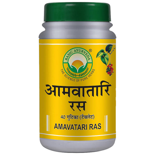 Basic Ayurveda Amavatari Ras Tablet -40 Tablets