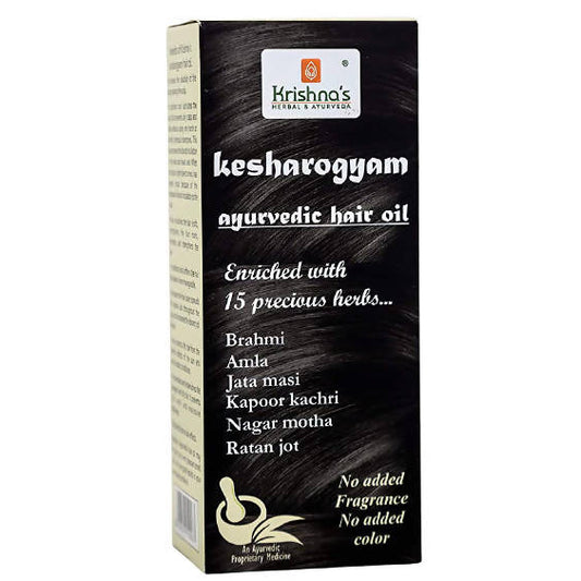 Krishna's Herbal & Ayurveda Kesharogyam Hair Oil - 100 ml