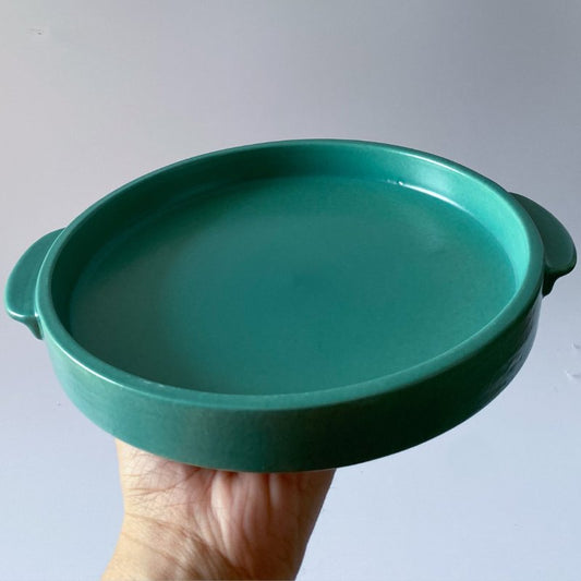 Ceramic Handcrafted Sage Green Platter