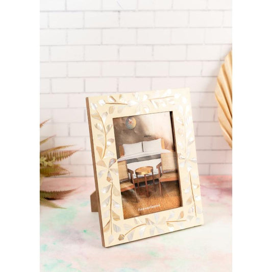 Wooden MOP Inlay Photo Frame