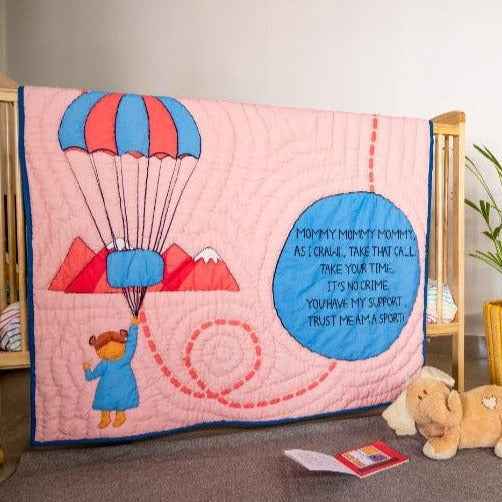 Mom's Parachute Lullaby Quilt