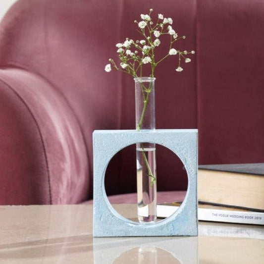 Switzer Test Tube Square Shaped Planter | Multiple Colors