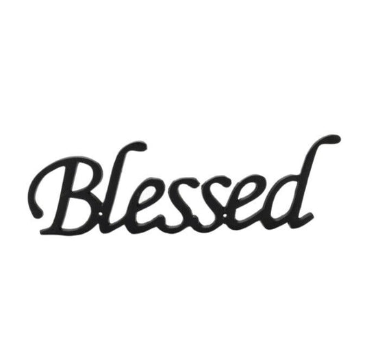 Blessing | Metal Hanging | Multiple Colors