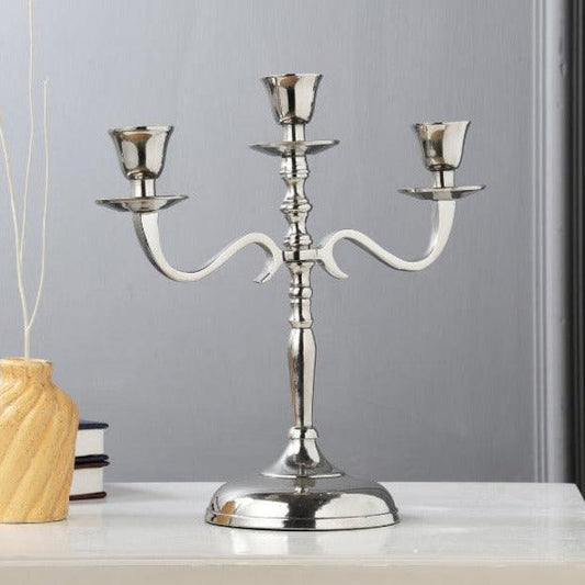 Metal Candelabra Candlesticks Holder | Multiple Colors