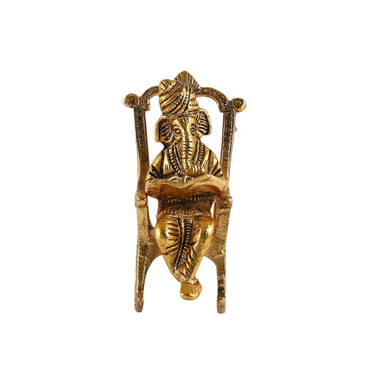 Lord Ganpati Ji Idol Metal Showpiece