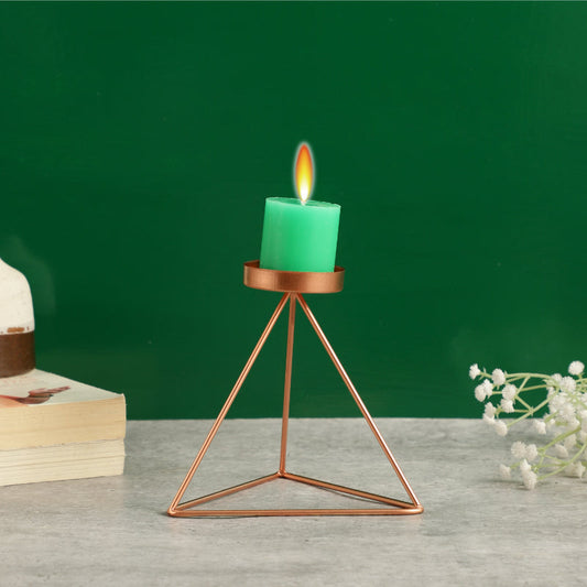 Rose Gold Tealight Candle Holder