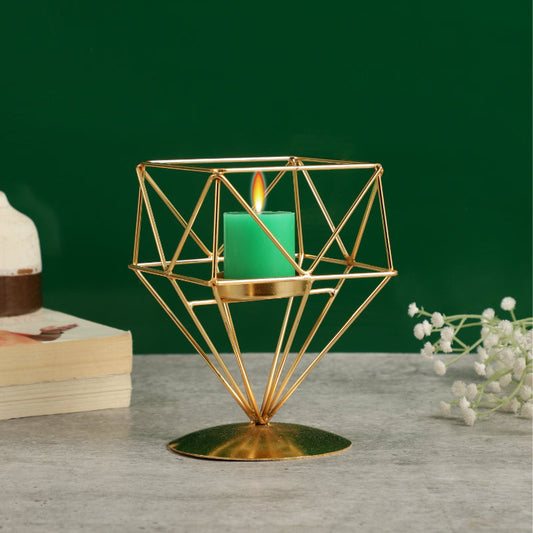 Diamond Design Tealight Candle Holder