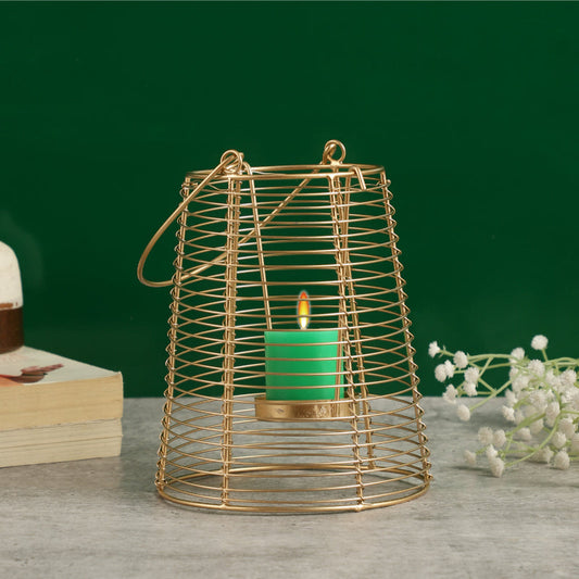 Modern Wire Decorative Lantern Candle Holder