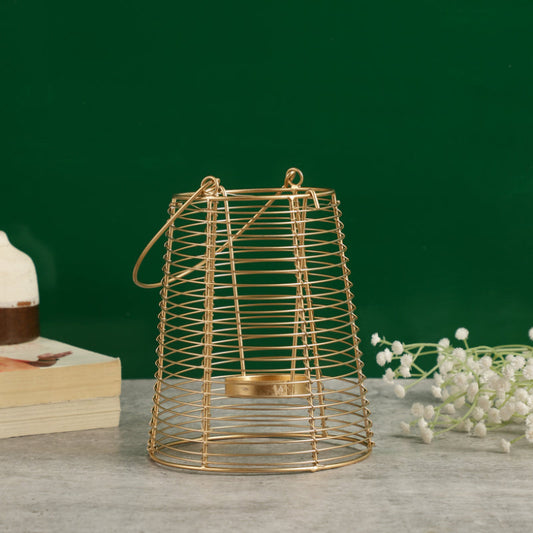 Modern Wire Decorative Lantern Candle Holder