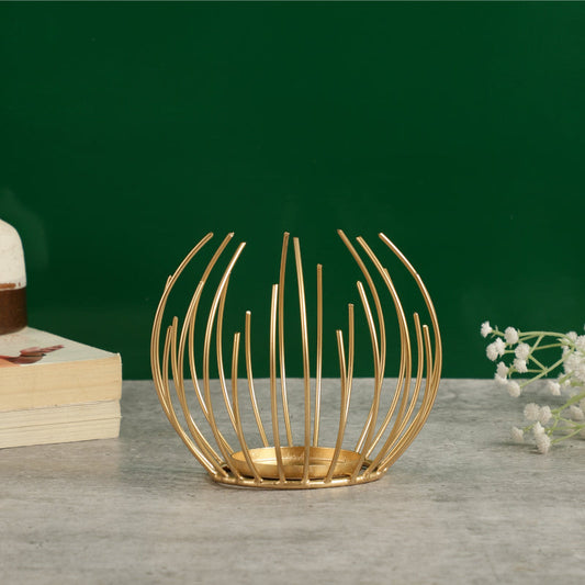 Modern Metal Wire Tealight Candle Holder