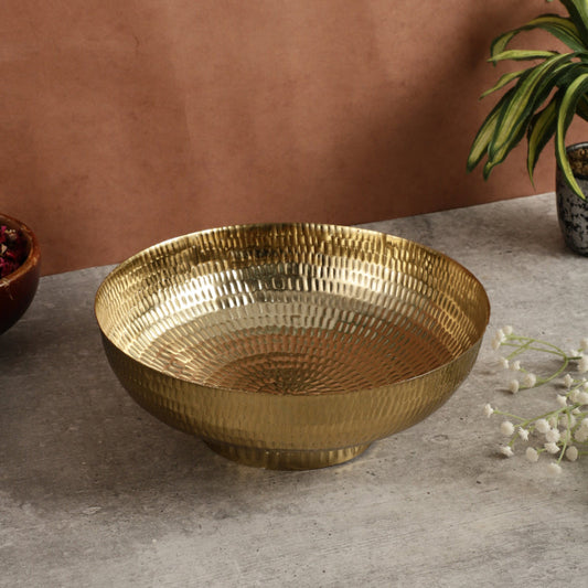 Gold Modern Decorative Fruit Bowl