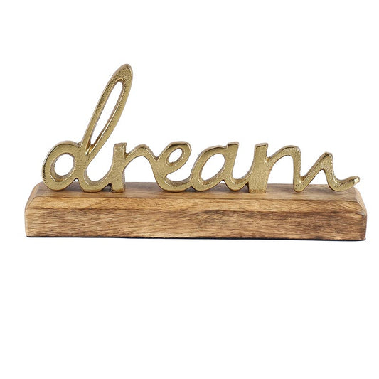 Suzie Metal Free Standing Tabletop Dream Sign | Multiple Colors