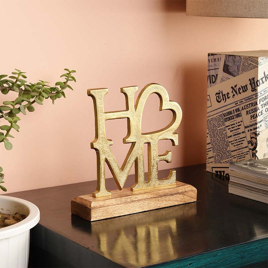 Sicilly Metal Free Standing Tabletop Home Sign | Multiple Colors