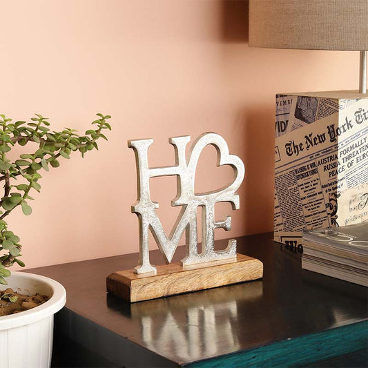 Sicilly Metal Free Standing Tabletop Home Sign | Multiple Colors