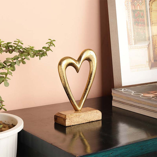 Heart Decor Showpiece | Multiple Colors