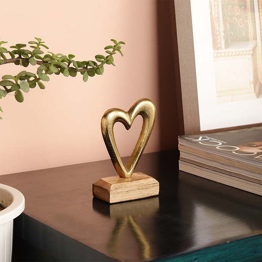 Ada Heart Decor Showpiece | Multiple Colors