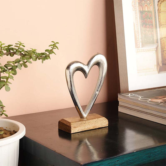 Ada Heart Decor Showpiece | Multiple Colors