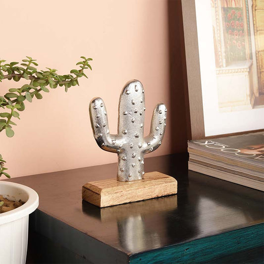 Cactus Decor Showpiece | Multiple colors