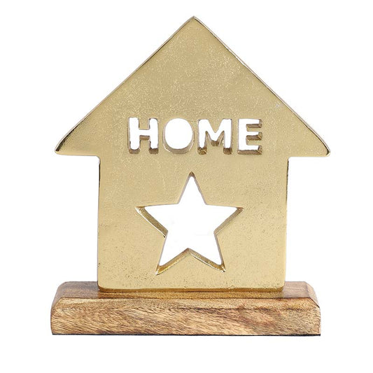 Home & Star Decor Showpiece | Multiple Colors