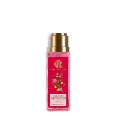 Forest Essentials Travel Size Silkening Shower Wash Iced Pomegranate & Kerala Lime