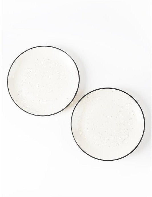 Classic White Dinner Plates | Set of 2, 4 & 6