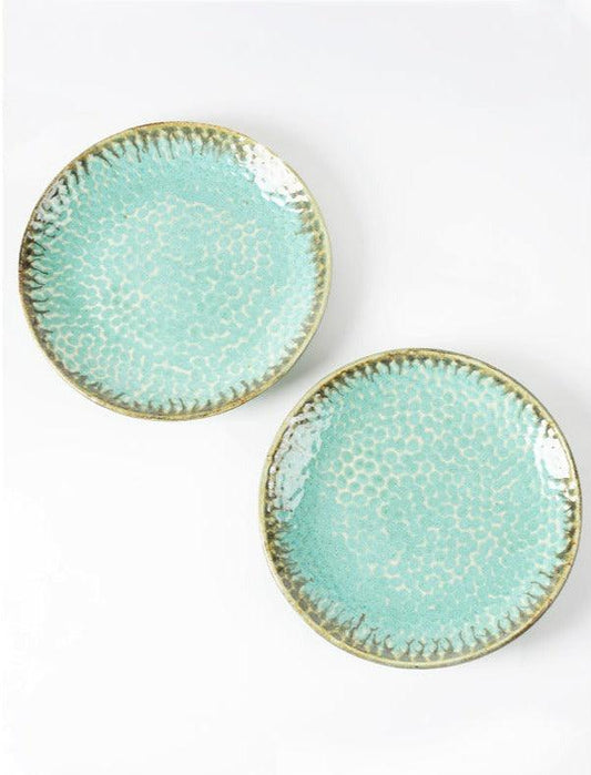 Ocean Blue Classic Dinner Plates | Set of 2