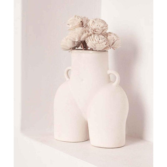 White Lady Vase