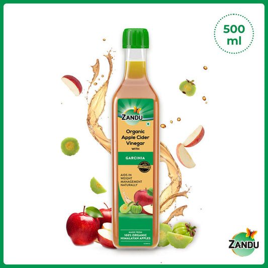 Zandu Organic Apple Cider Vinegar With Garcinia