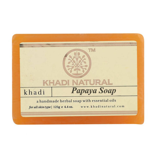 Khadi Natural Papaya Soap – 125g (Pack of 2) | Nourishing & Refreshing